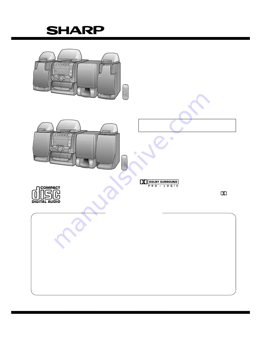 Sharp C3400C Service Manual Download Page 1