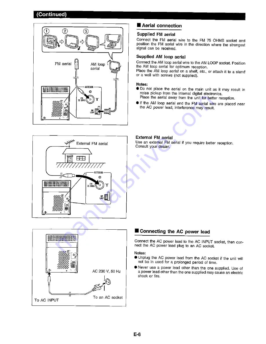 Sharp CD-BA1500H Operation Manual Download Page 12