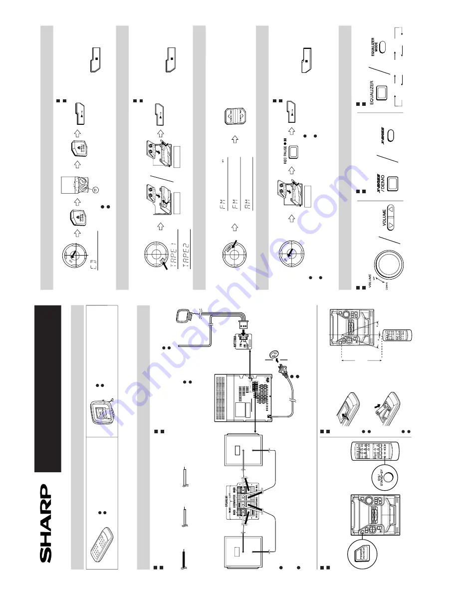 Sharp CD-BA200 Скачать руководство пользователя страница 6