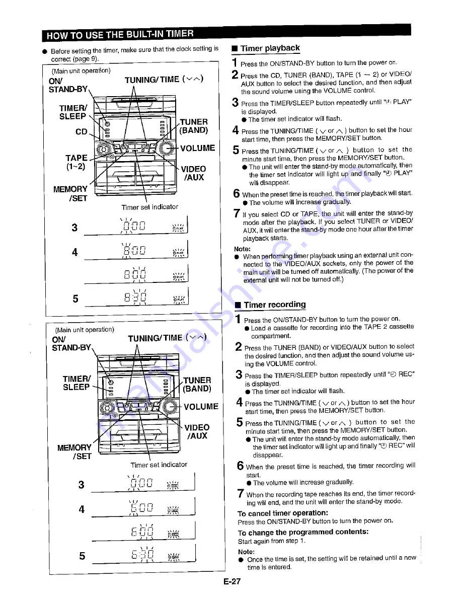 Sharp CD-BA2010H Скачать руководство пользователя страница 33