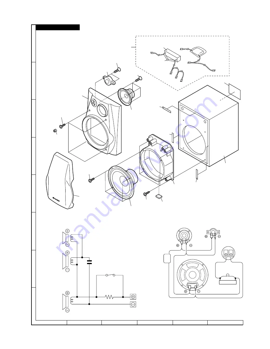 Sharp CD-BA3000 Service Manual Download Page 59