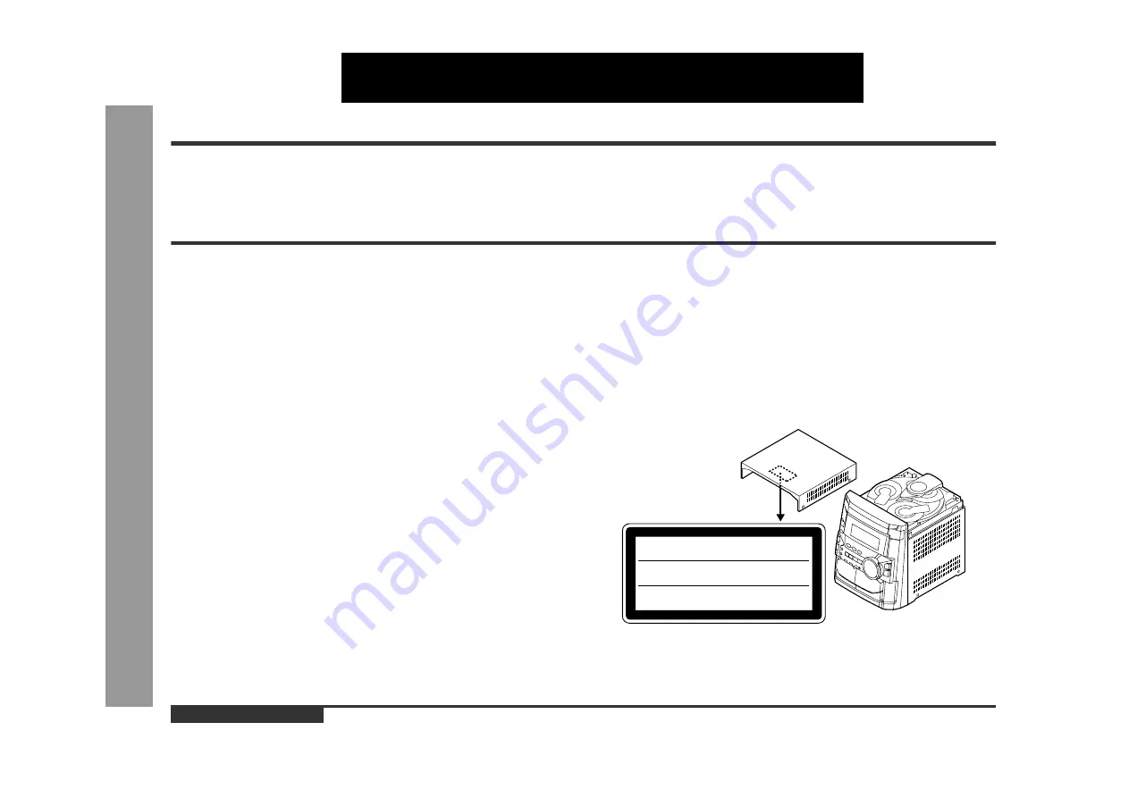 Sharp CD-BK100W Operation Manual Download Page 2