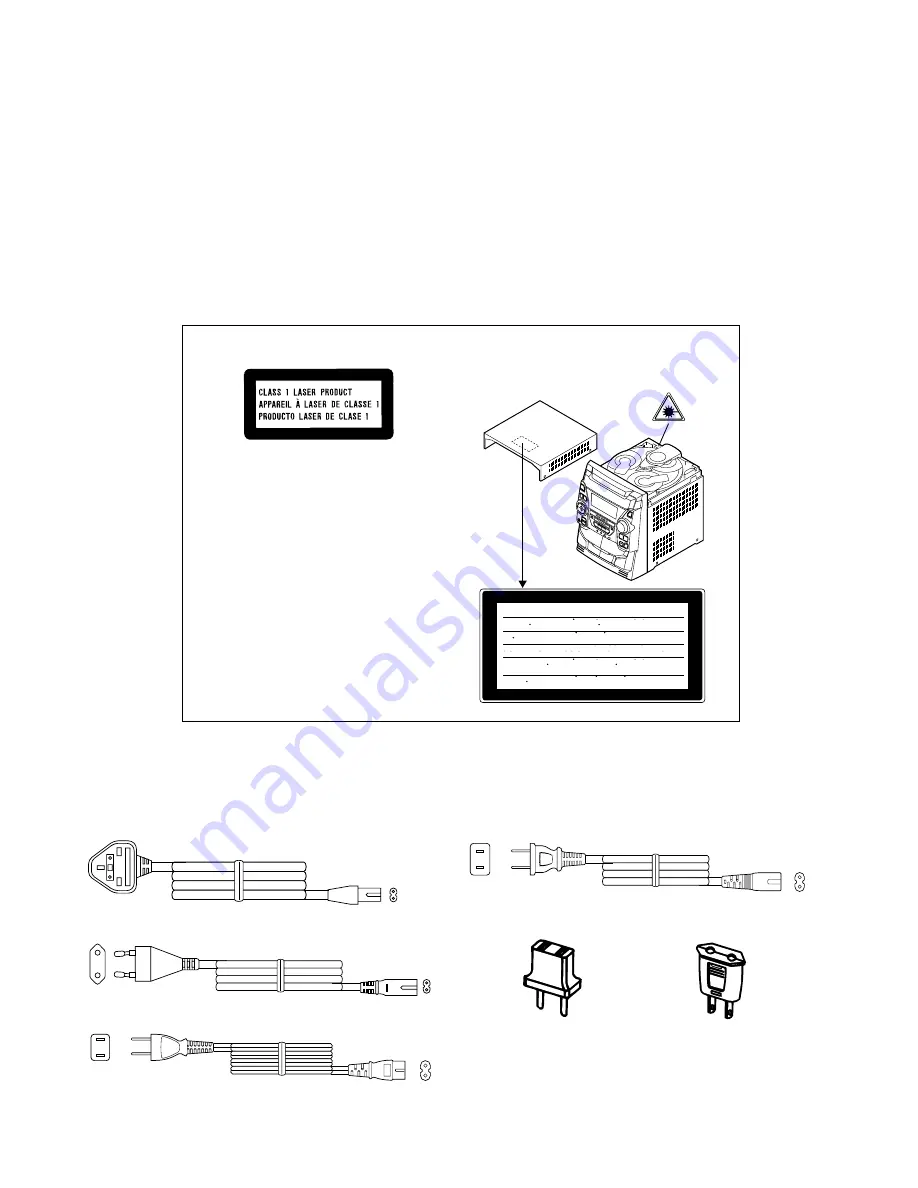 Sharp CD-BK1600V Service Manual Download Page 2