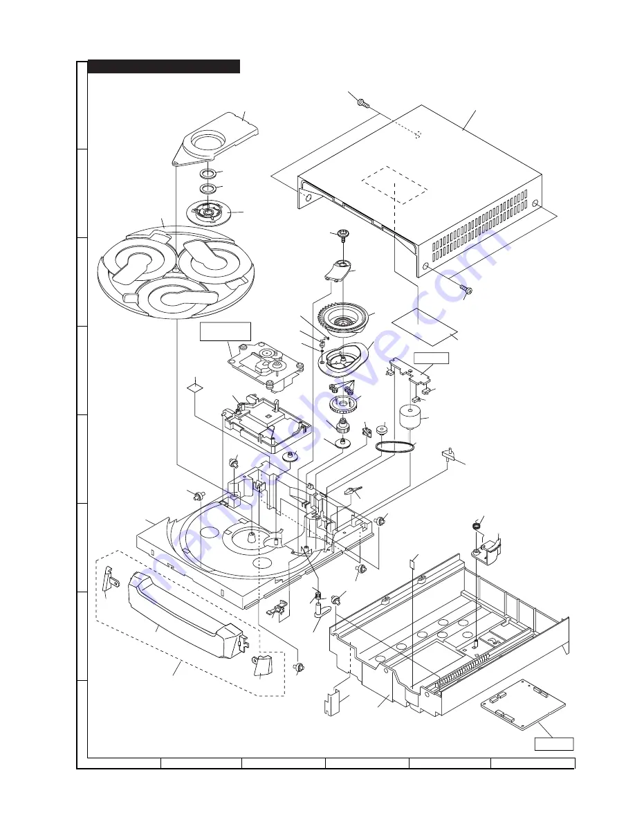 Sharp CD-BK1600V Service Manual Download Page 67