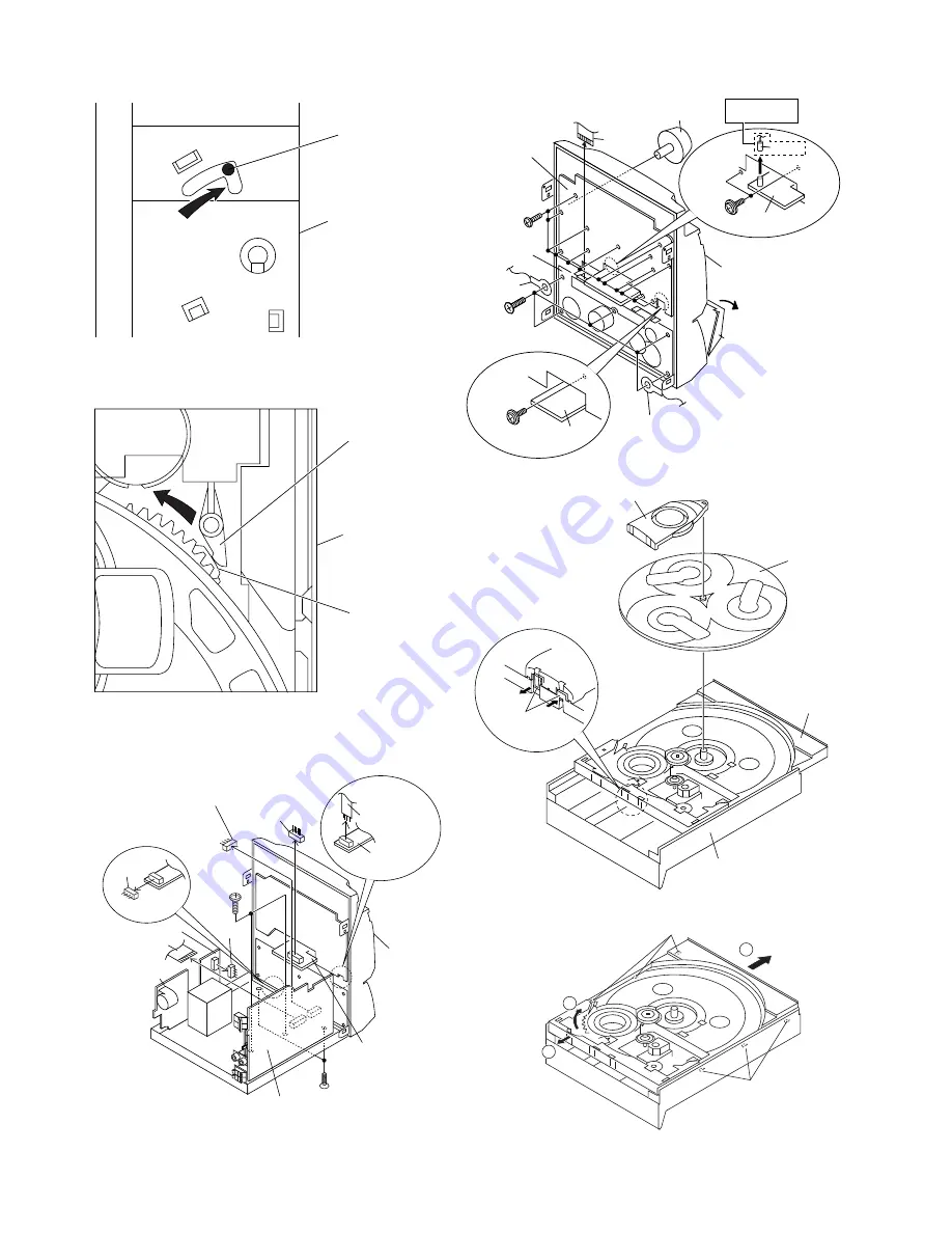 Sharp CD-BK250W Service Manual Download Page 10