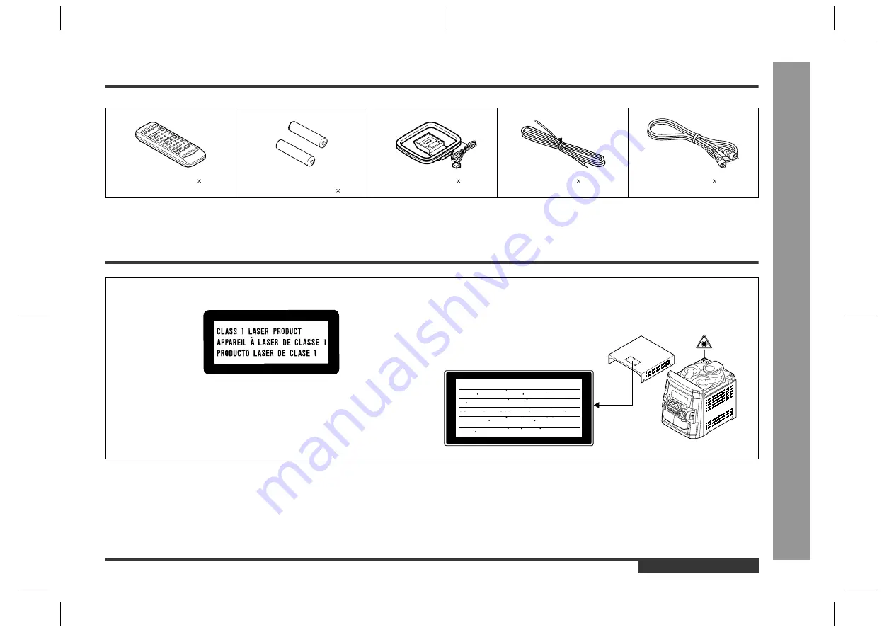 Sharp CD-BK260V Скачать руководство пользователя страница 3