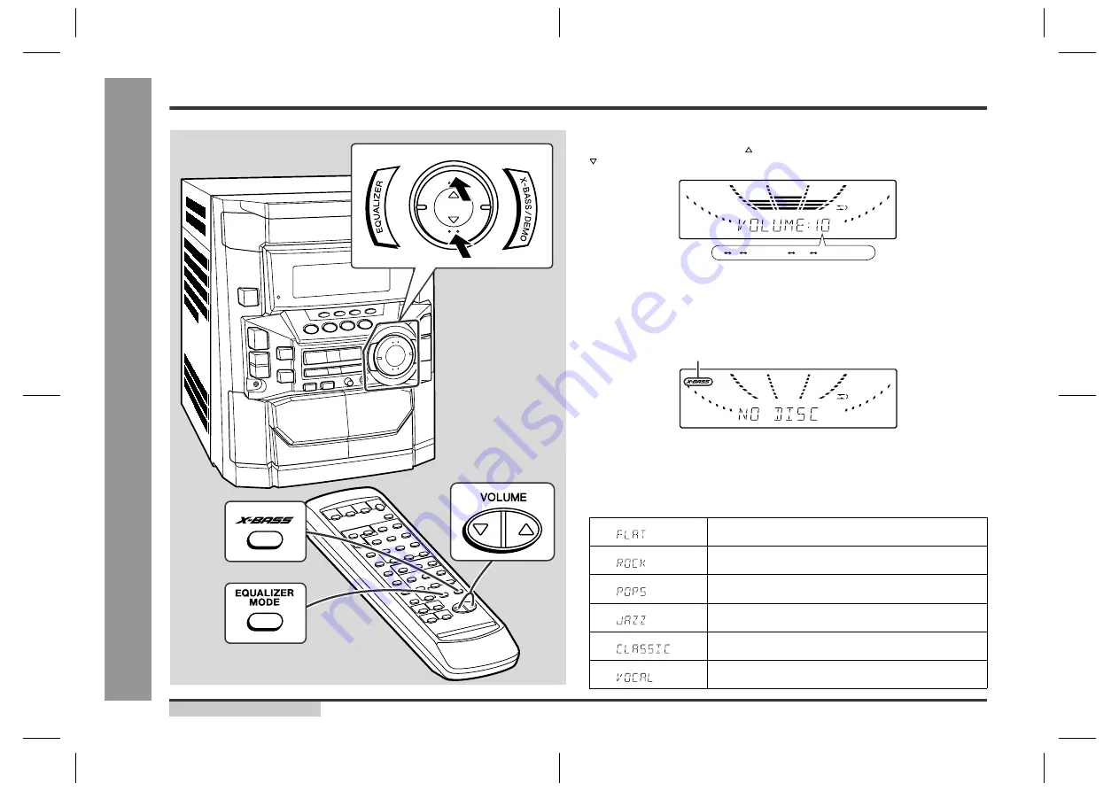 Sharp CD-BK260V Operation Manual Download Page 60