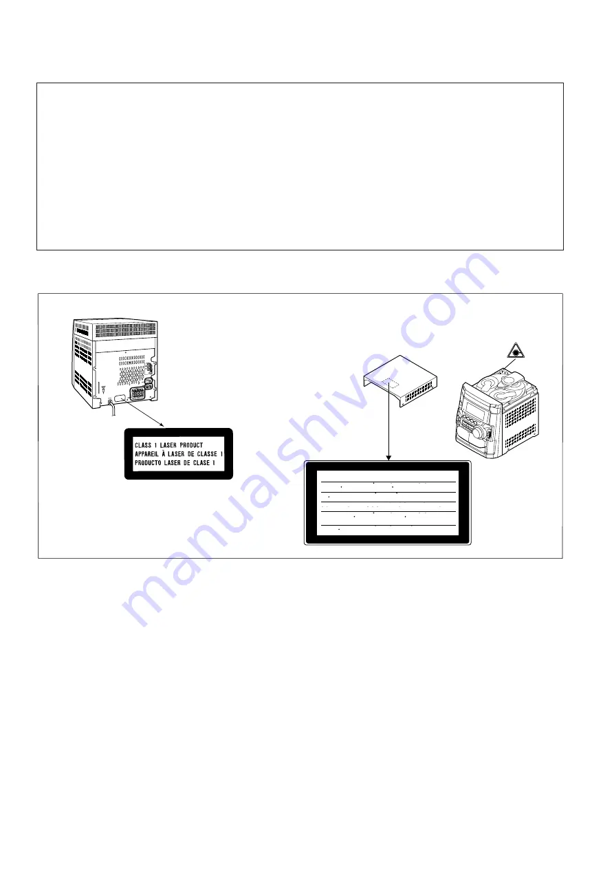 Sharp CD-BK300W Service Manual Download Page 2