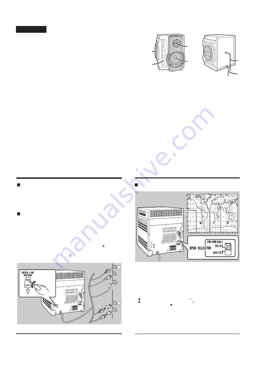 Sharp CD-BK300W Скачать руководство пользователя страница 6