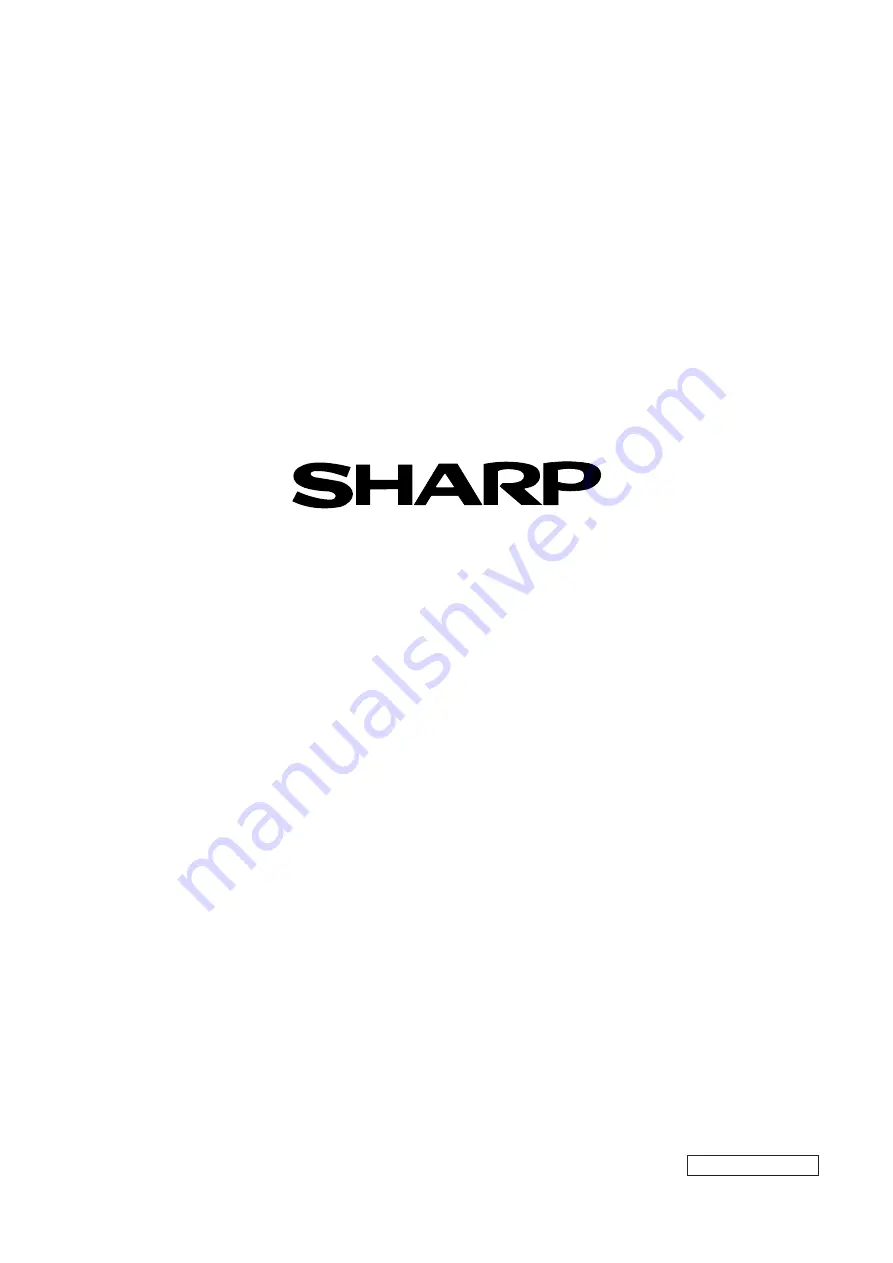 Sharp CD-BK300W Service Manual Download Page 68