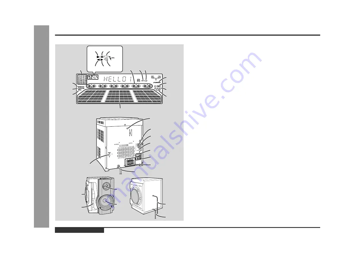 Sharp CD-BK3100W Operation Manual Download Page 6