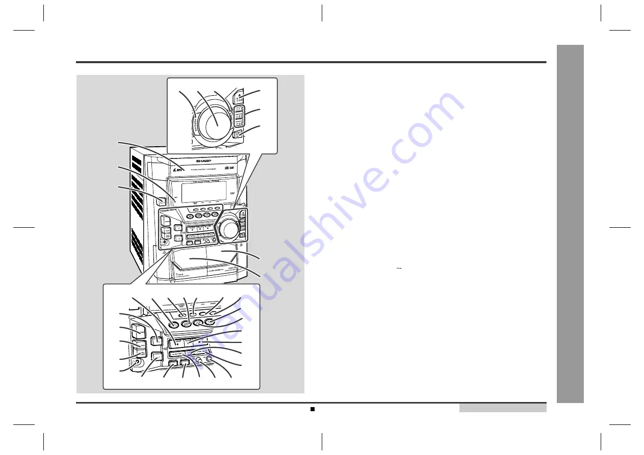 Sharp CD-BK310V Operation Manual Download Page 51