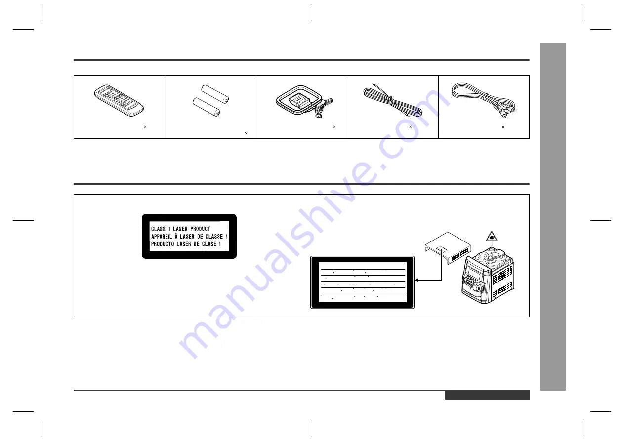 Sharp CD-BK310V Operation Manual Download Page 95