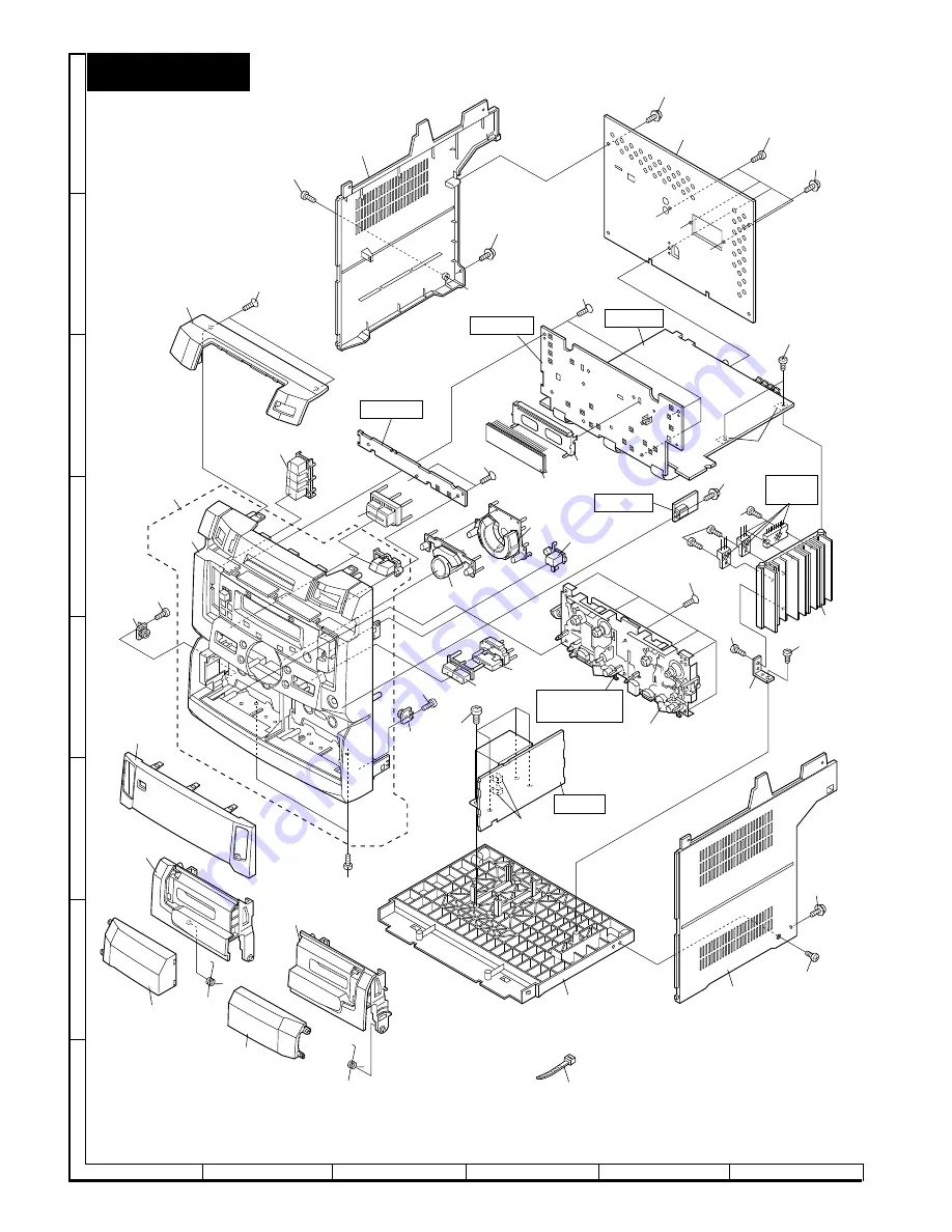 Sharp CD-C2800 Service Manual Download Page 50