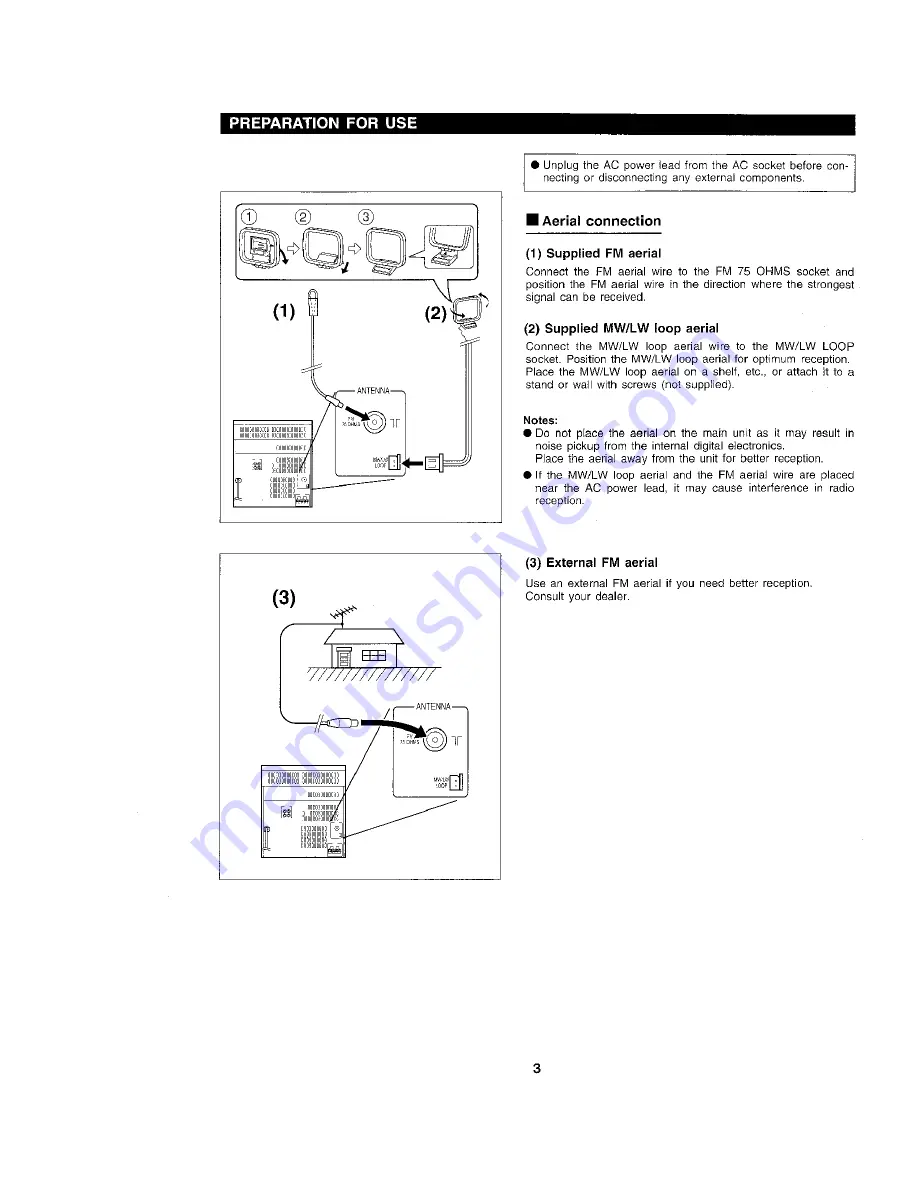 Sharp CD-C440H Operation Manual Download Page 4