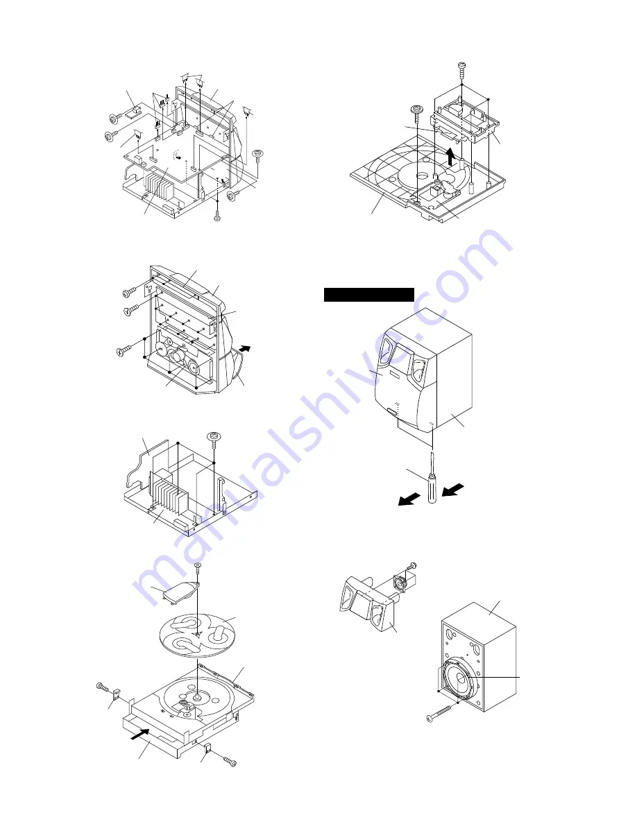 Sharp CD-C440W Service Manual Download Page 8