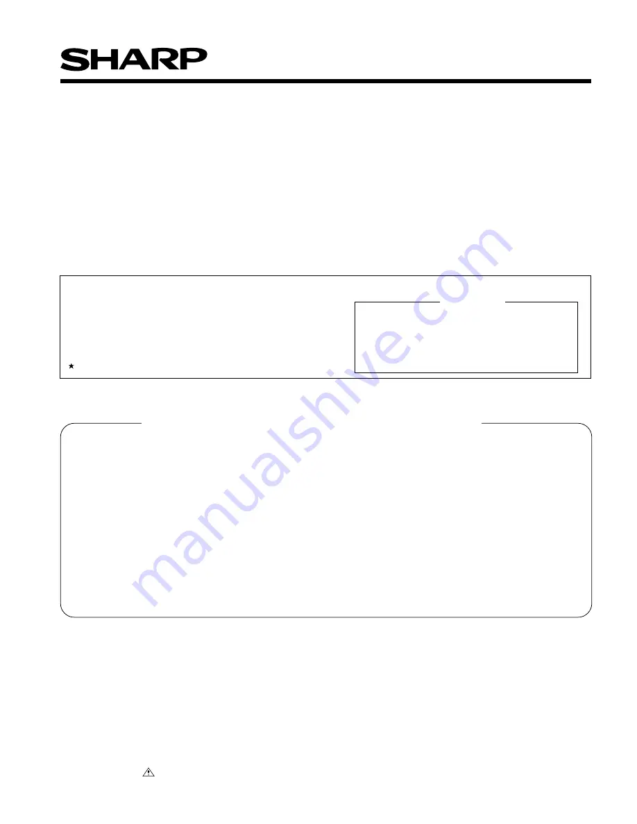 Sharp CD-C452 Service Manual Download Page 33