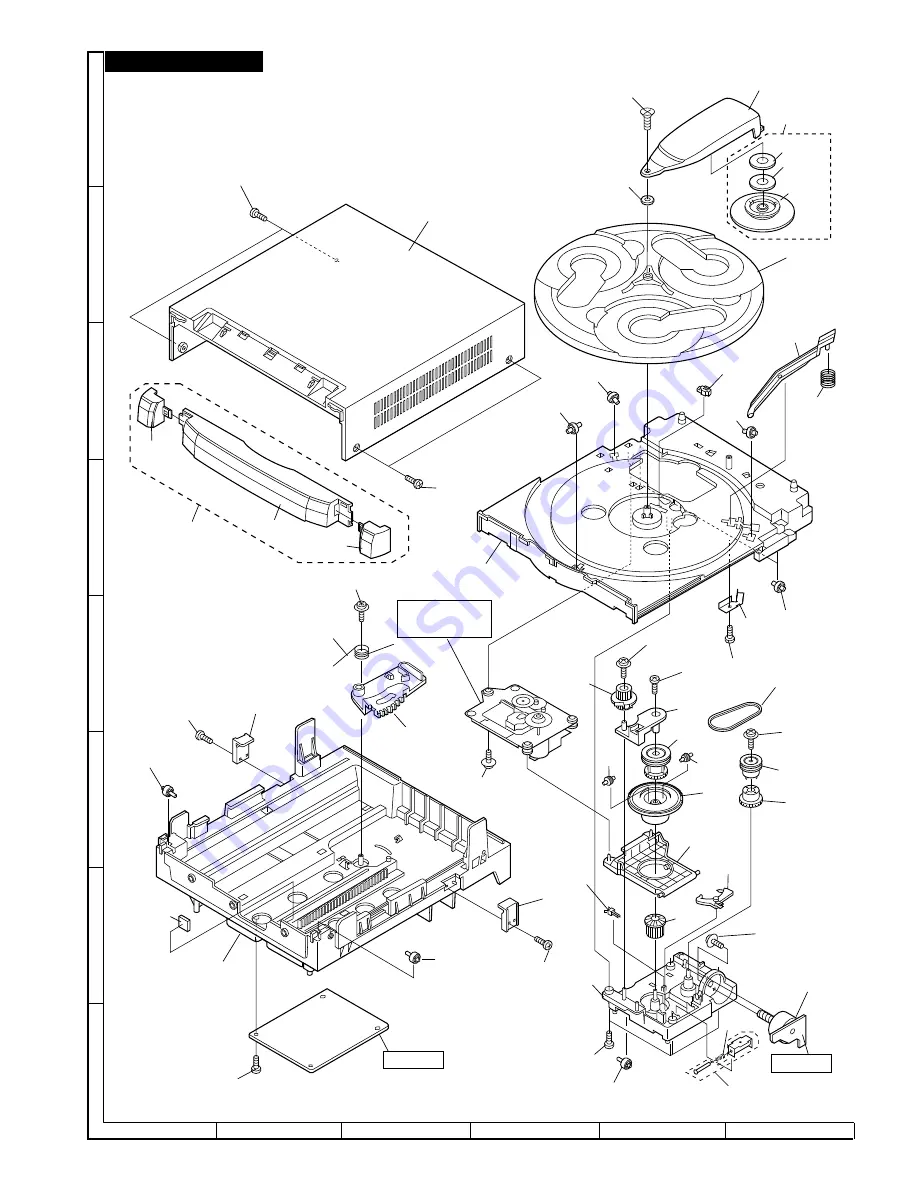 Sharp CD-C452 Service Manual Download Page 43