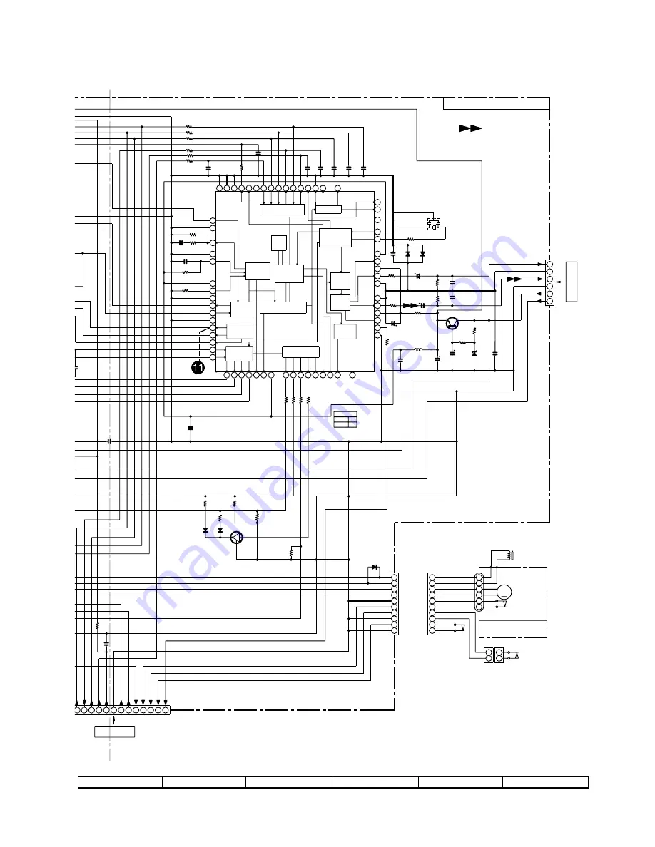 Sharp CD-C605H Service Manual Download Page 25