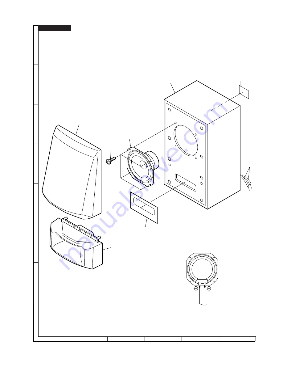 Sharp CD-C605H Service Manual Download Page 53