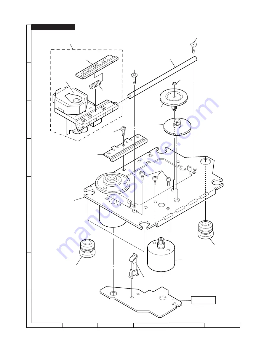 Sharp CD-C7000W Service Manual Download Page 64