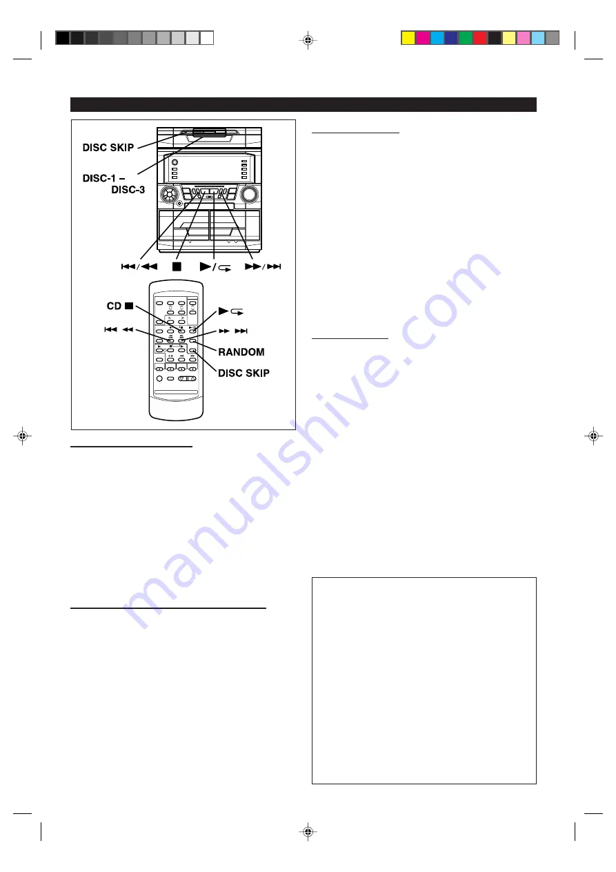 Sharp CD-DP2500H Скачать руководство пользователя страница 16