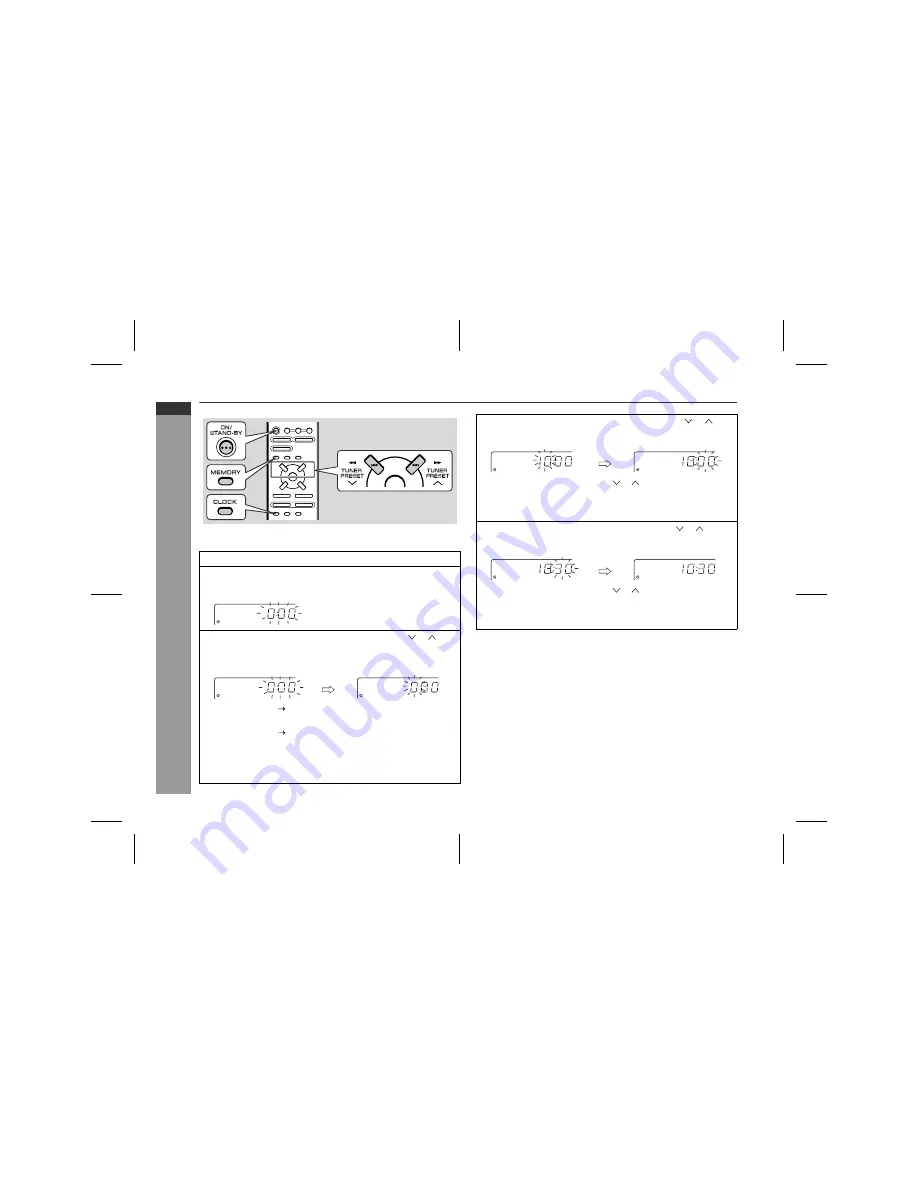 Sharp CD-E110H Operation Manual Download Page 18