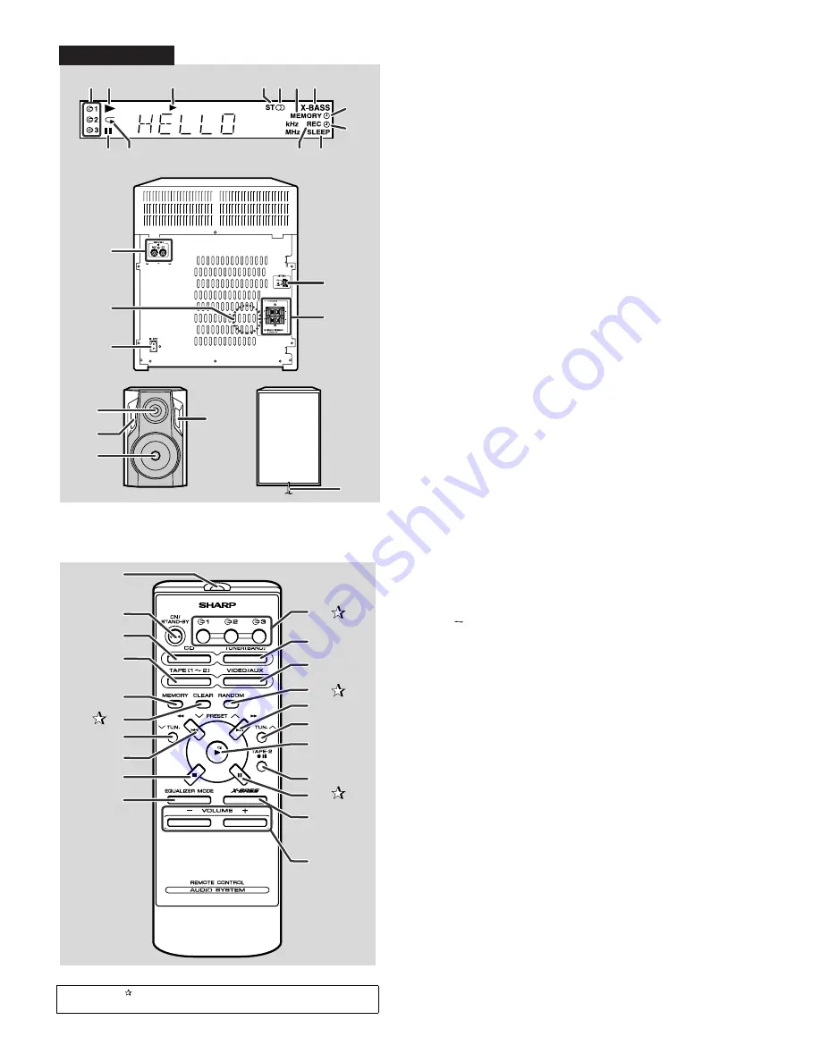 Sharp CD-E44 Service Manual Download Page 4