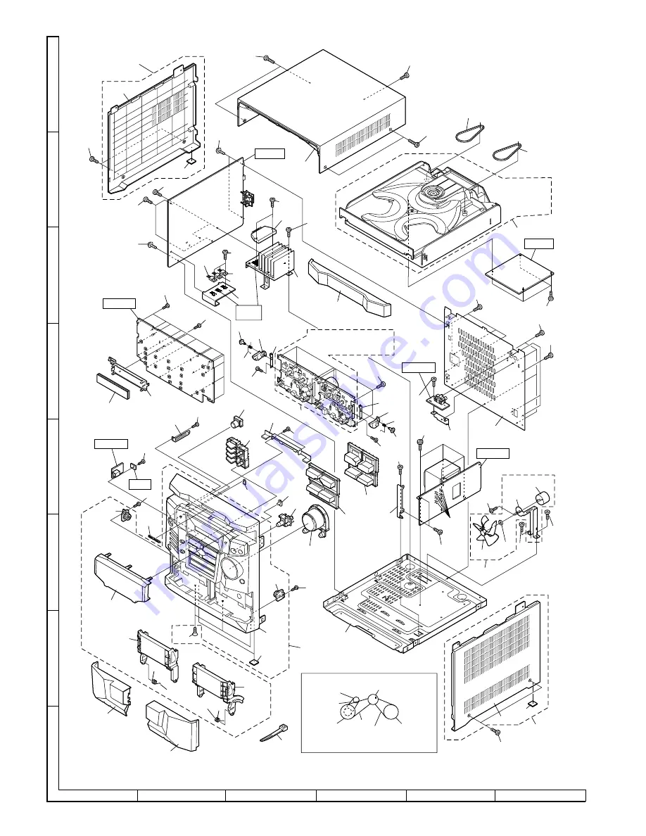 Sharp CD-E44 Service Manual Download Page 58