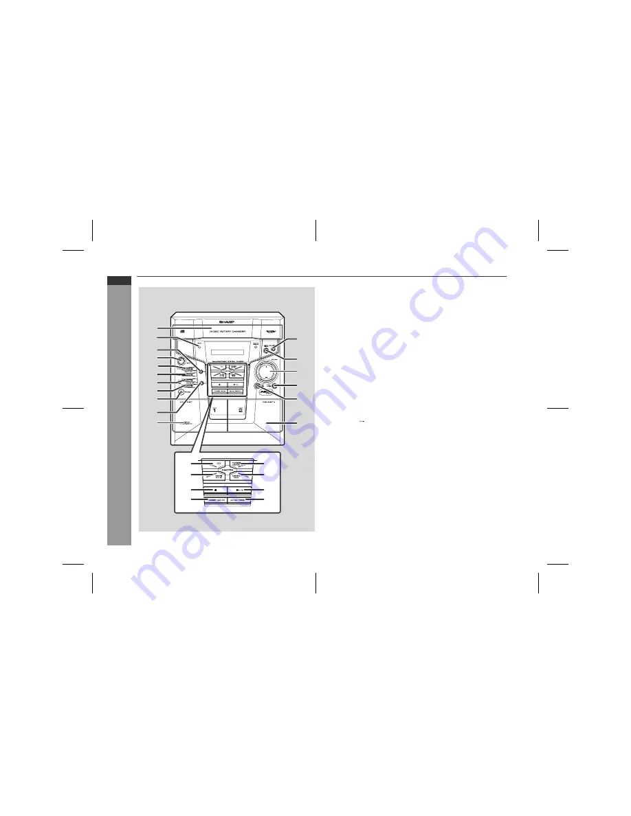 Sharp CD-E500H Operation Manual Download Page 10