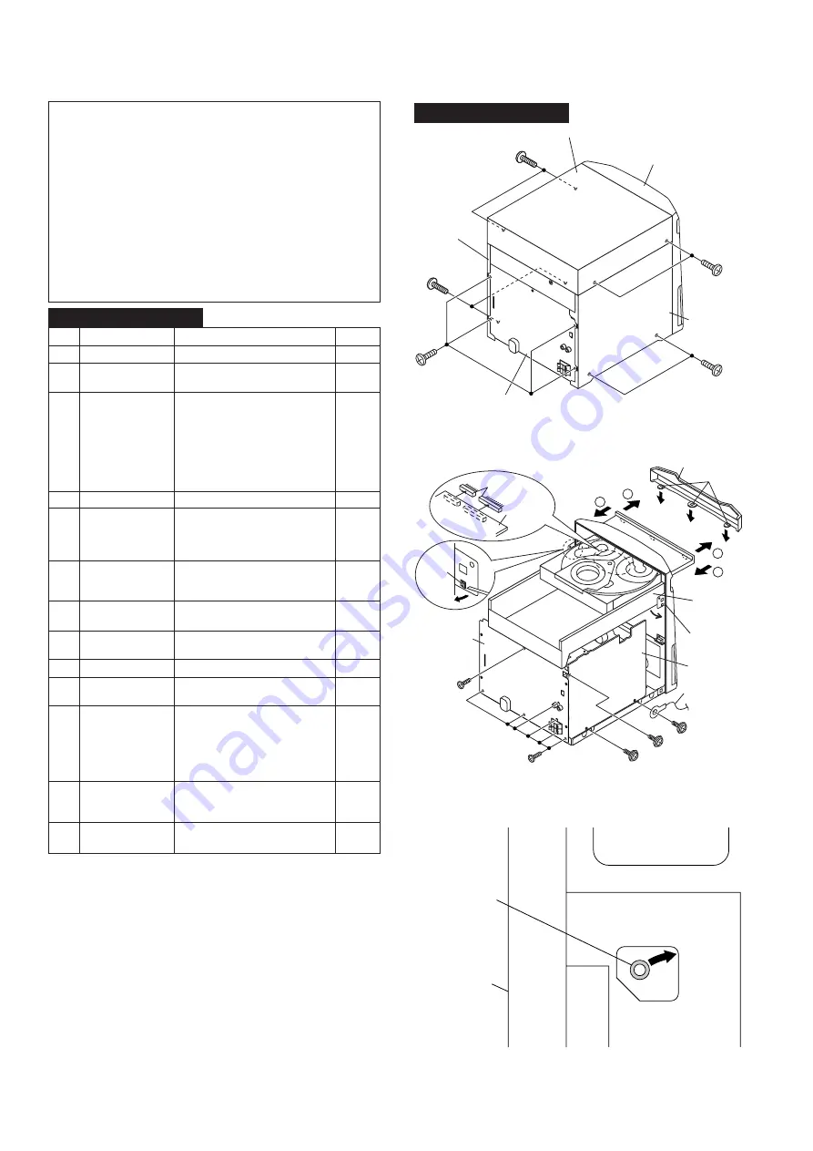 Sharp CD-E600 Service Manual Download Page 6