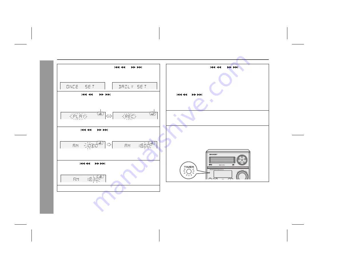 Sharp CD-G15000 Operation Manual Download Page 38