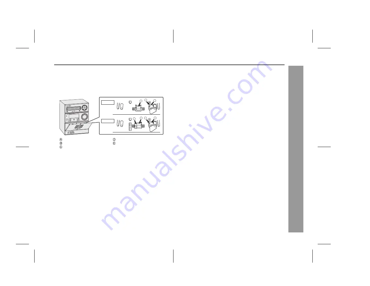 Sharp CD-G15000 Operation Manual Download Page 45