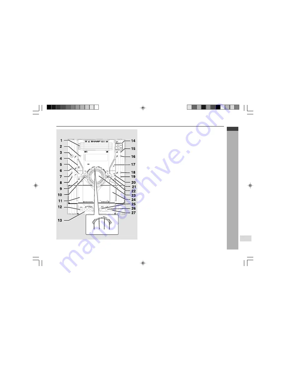 Sharp CD-G7500DVD Скачать руководство пользователя страница 5