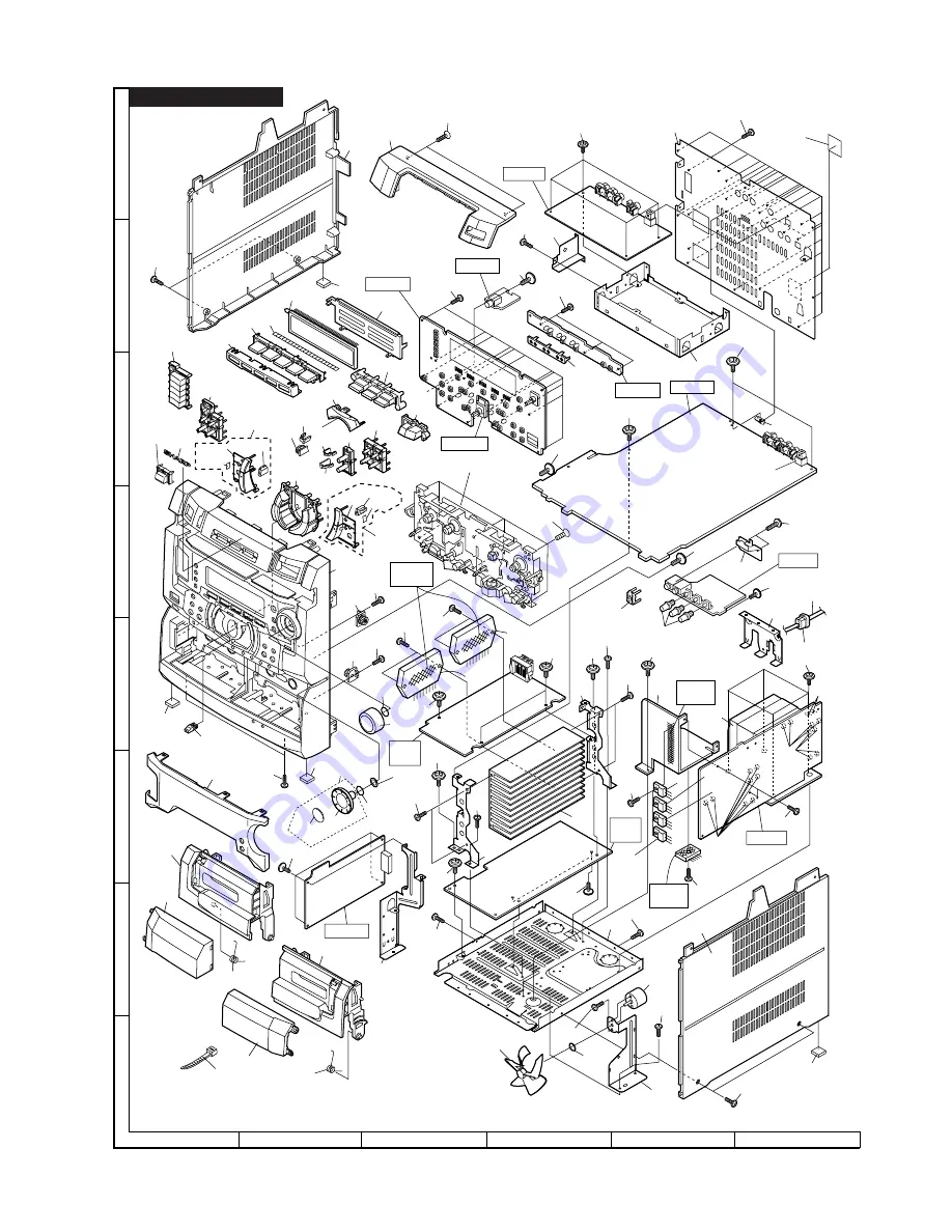 Sharp CD-K491W Service Manual Download Page 83