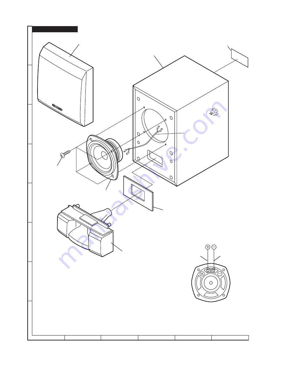 Sharp CD-K491W Service Manual Download Page 86