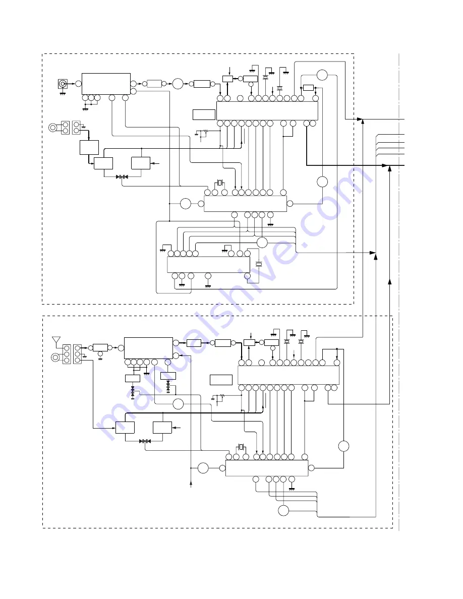 Sharp CD-MD3000H Service Manual Download Page 48