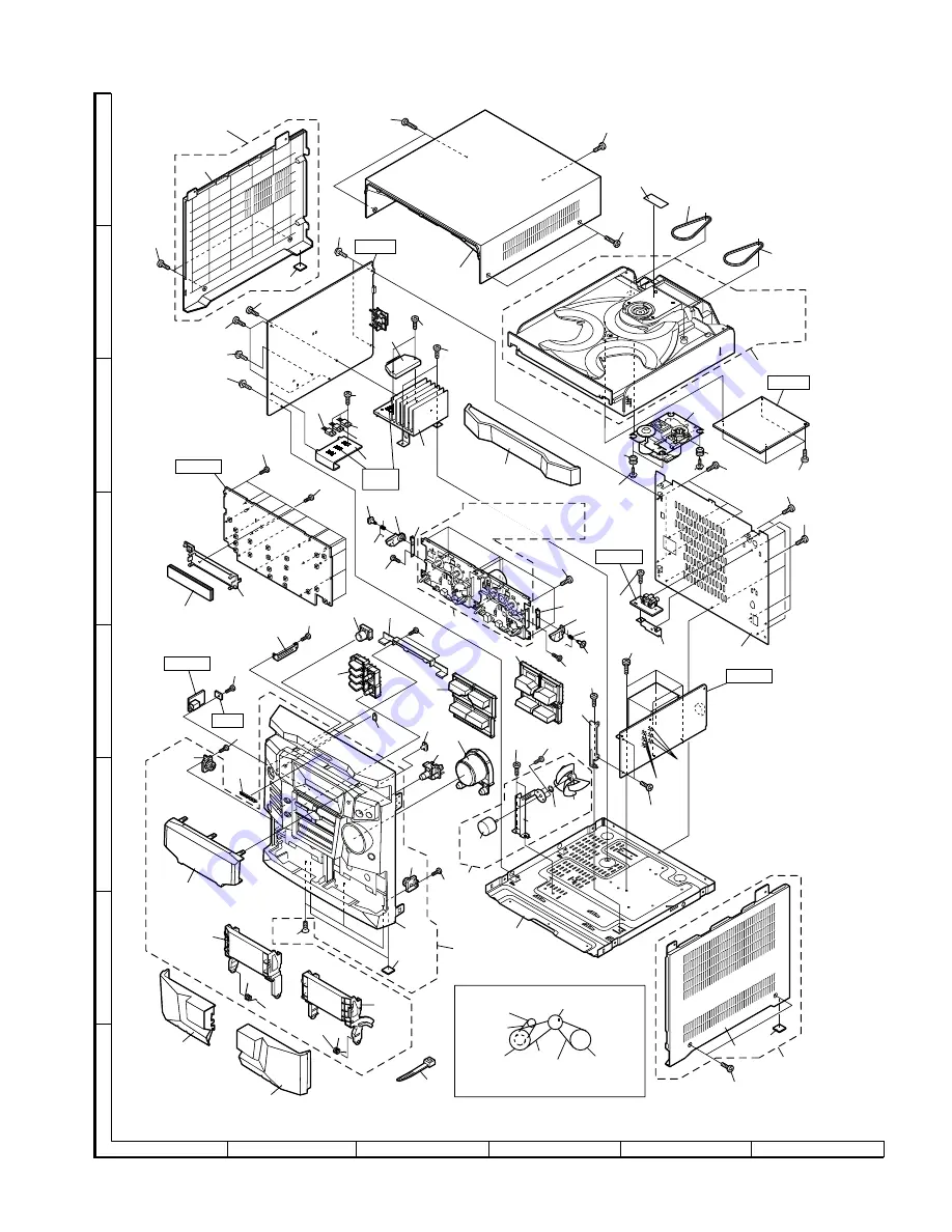 Sharp CD-MPS440W Service Manual Download Page 73