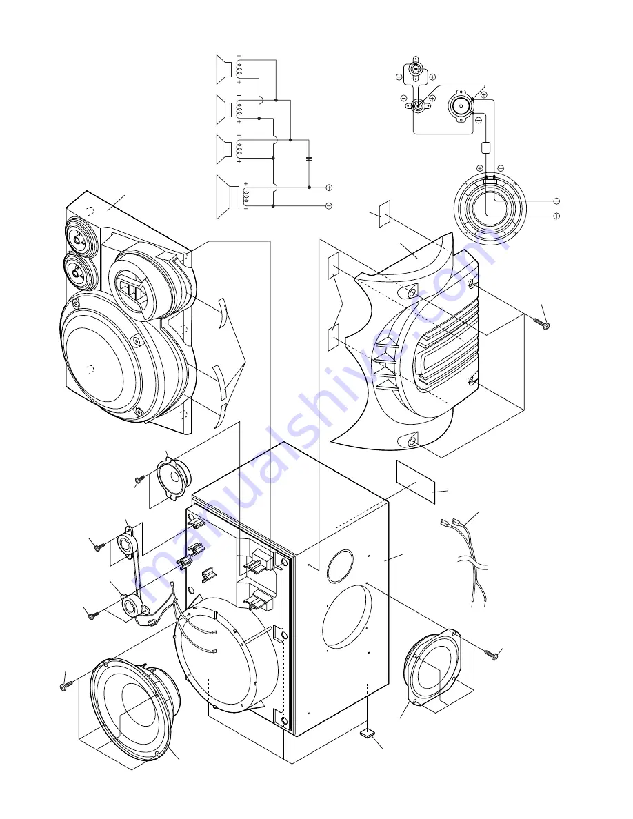 Sharp CD-MPS700 Service Manual Download Page 106