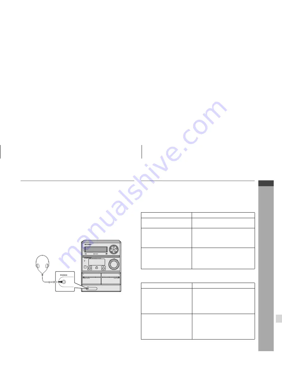 Sharp CD-MPX200W Operation Manual Download Page 37