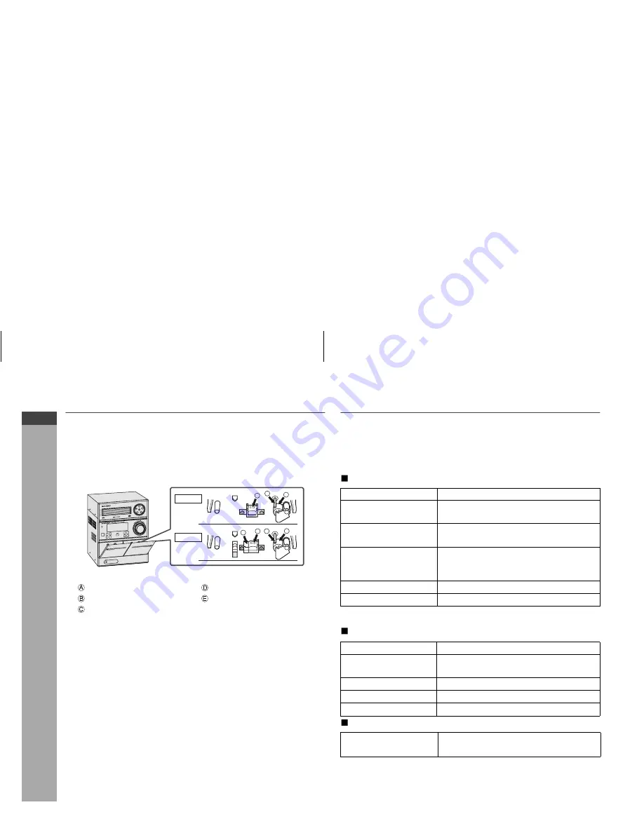 Sharp CD-MPX200W Operation Manual Download Page 40