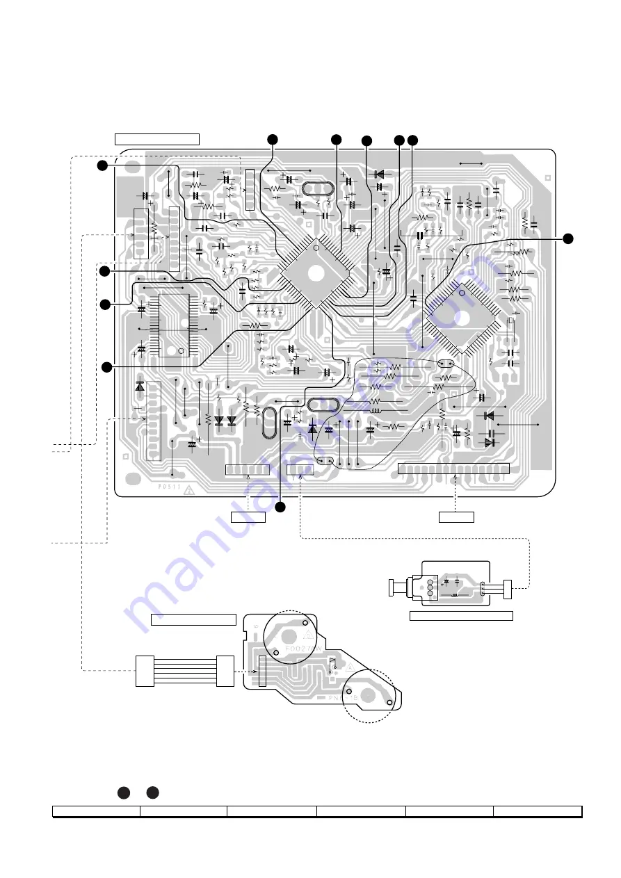 Sharp CD-PC651H Service Manual Download Page 45