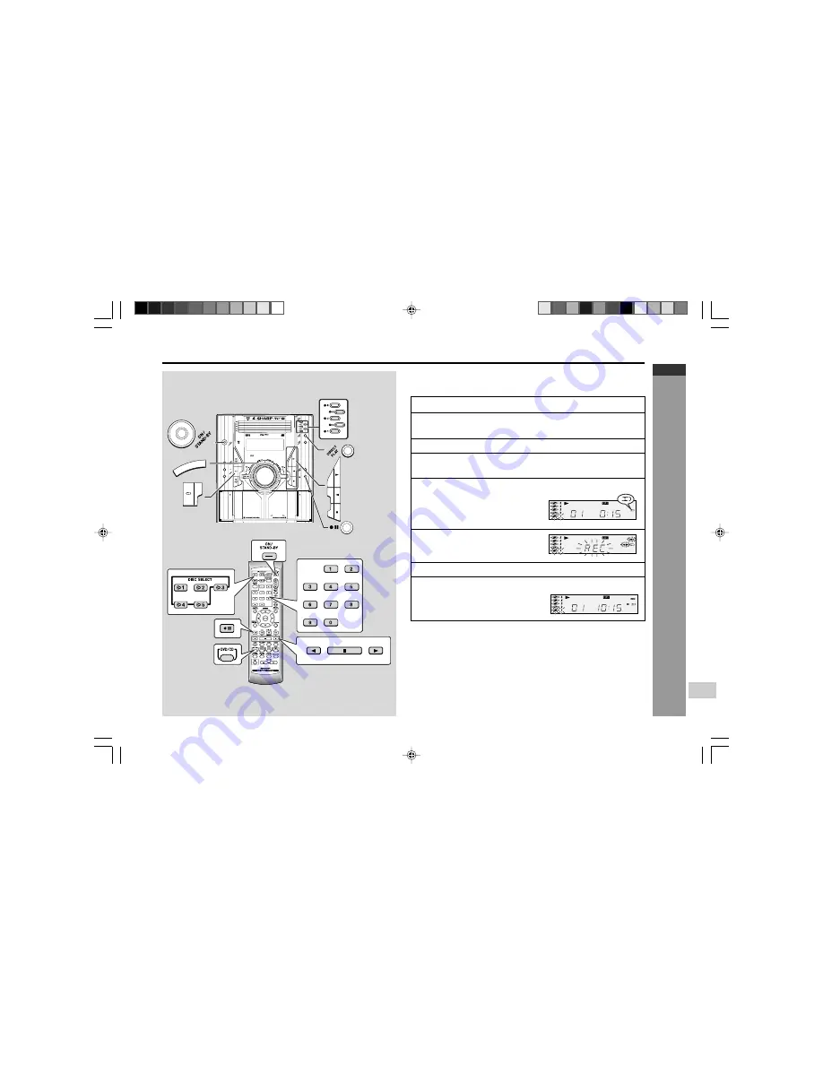 Sharp CD-SW250DVD Operation Manual Download Page 61