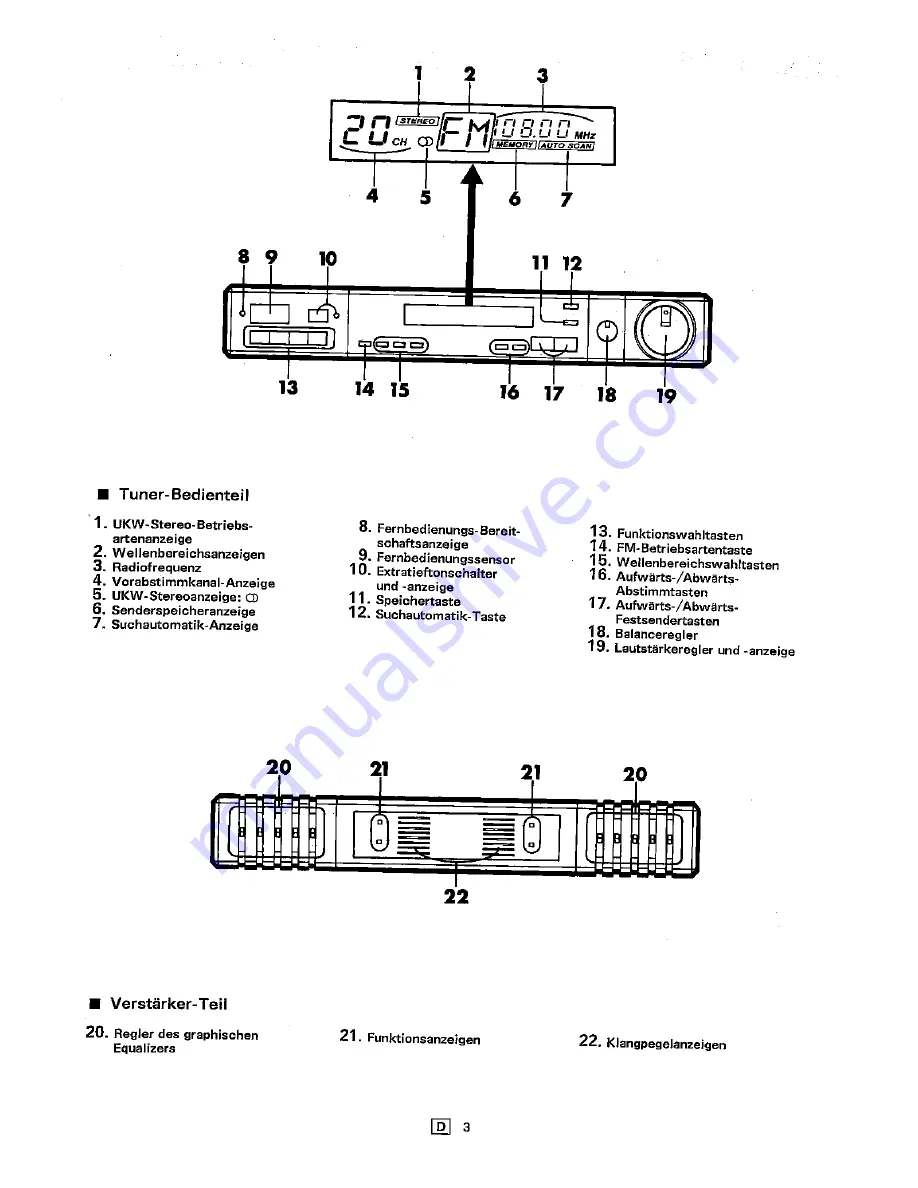 Sharp CD-X99H Operation Manual Download Page 14