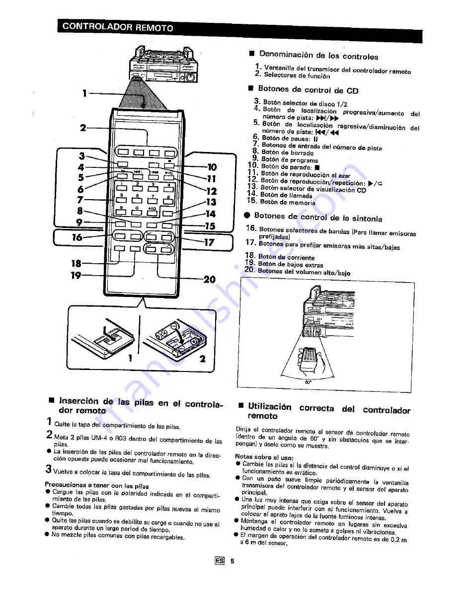 Sharp CD-X99H Operation Manual Download Page 60