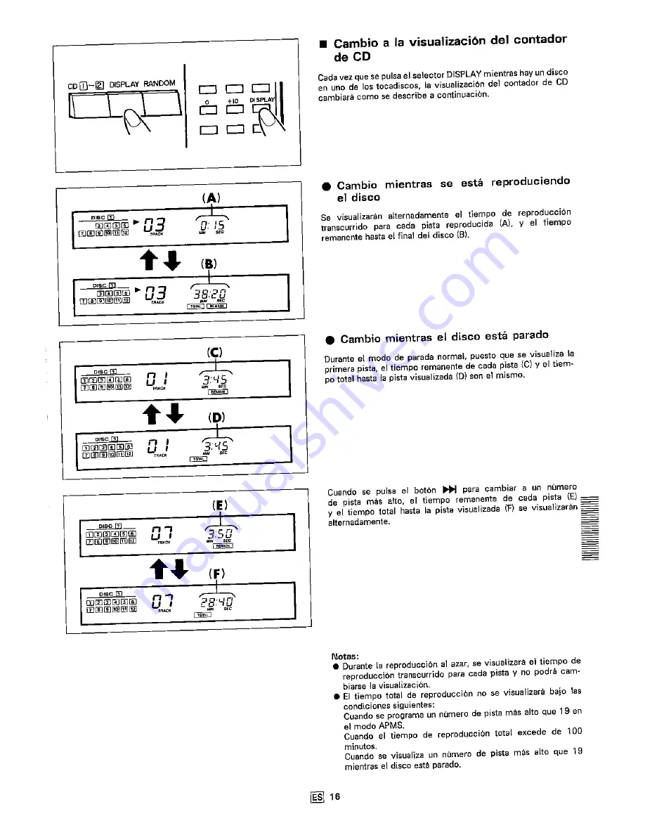 Sharp CD-X99H Operation Manual Download Page 71