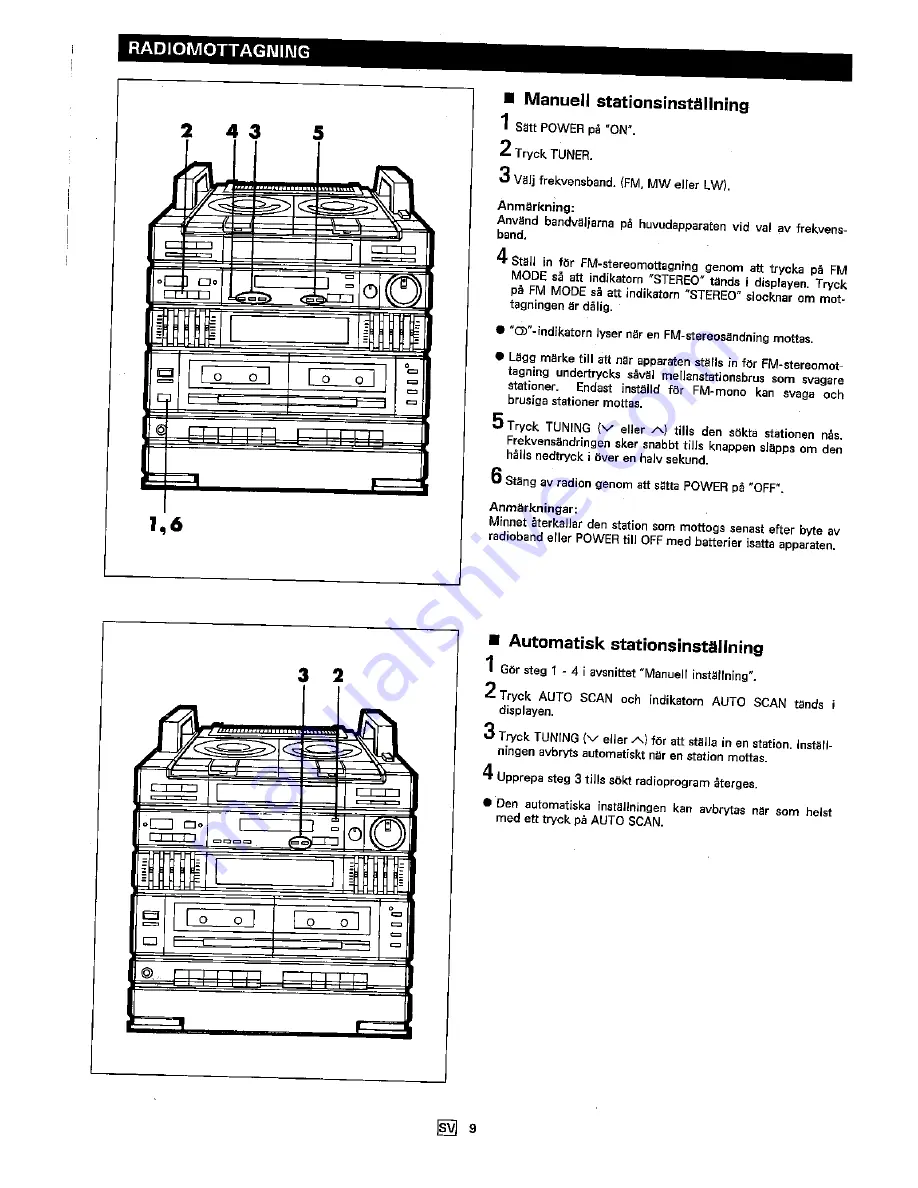 Sharp CD-X99H Operation Manual Download Page 86