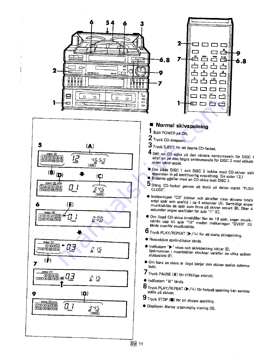 Sharp CD-X99H Скачать руководство пользователя страница 88