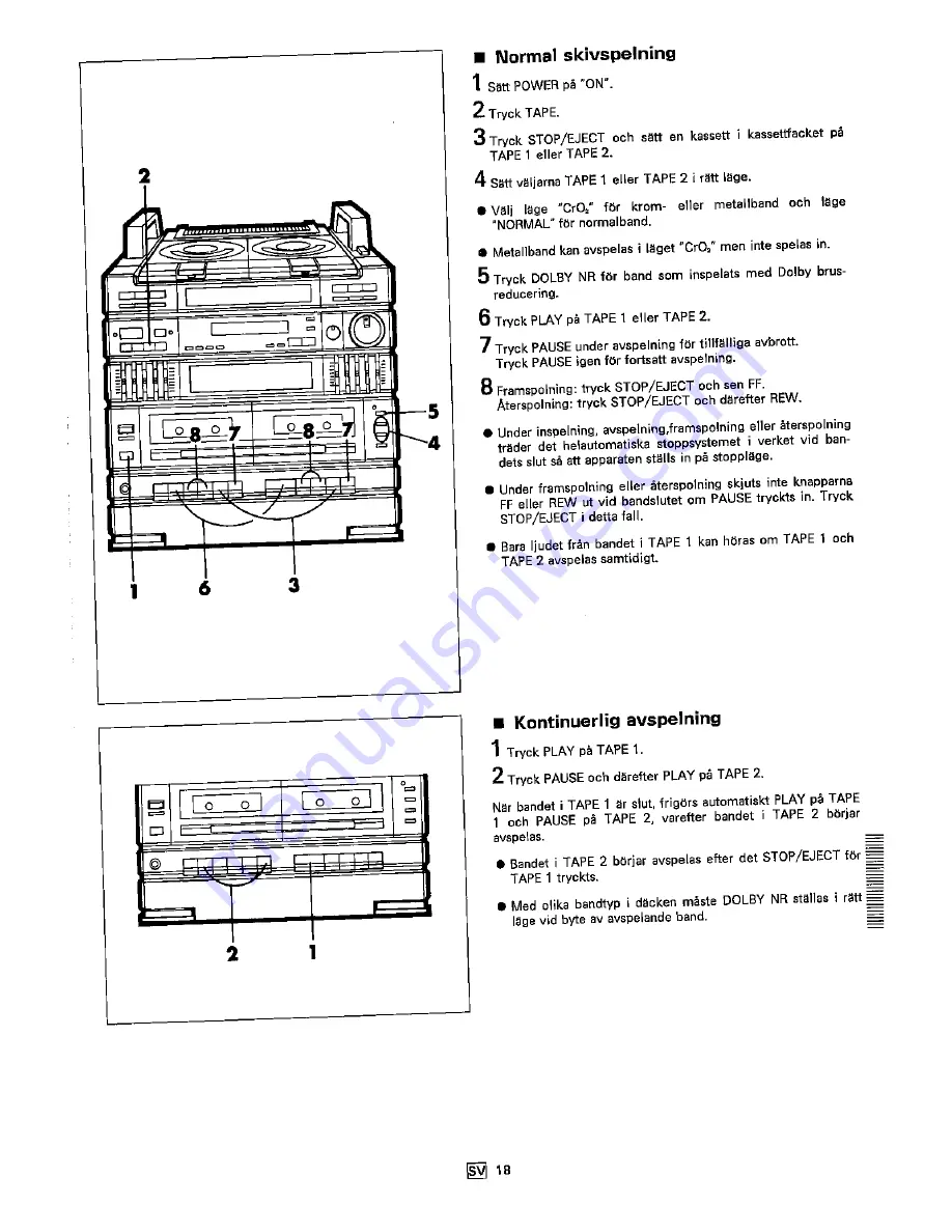 Sharp CD-X99H Operation Manual Download Page 95