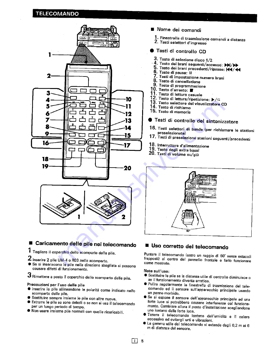 Sharp CD-X99H Operation Manual Download Page 104